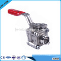 3 way forged steel ball valve